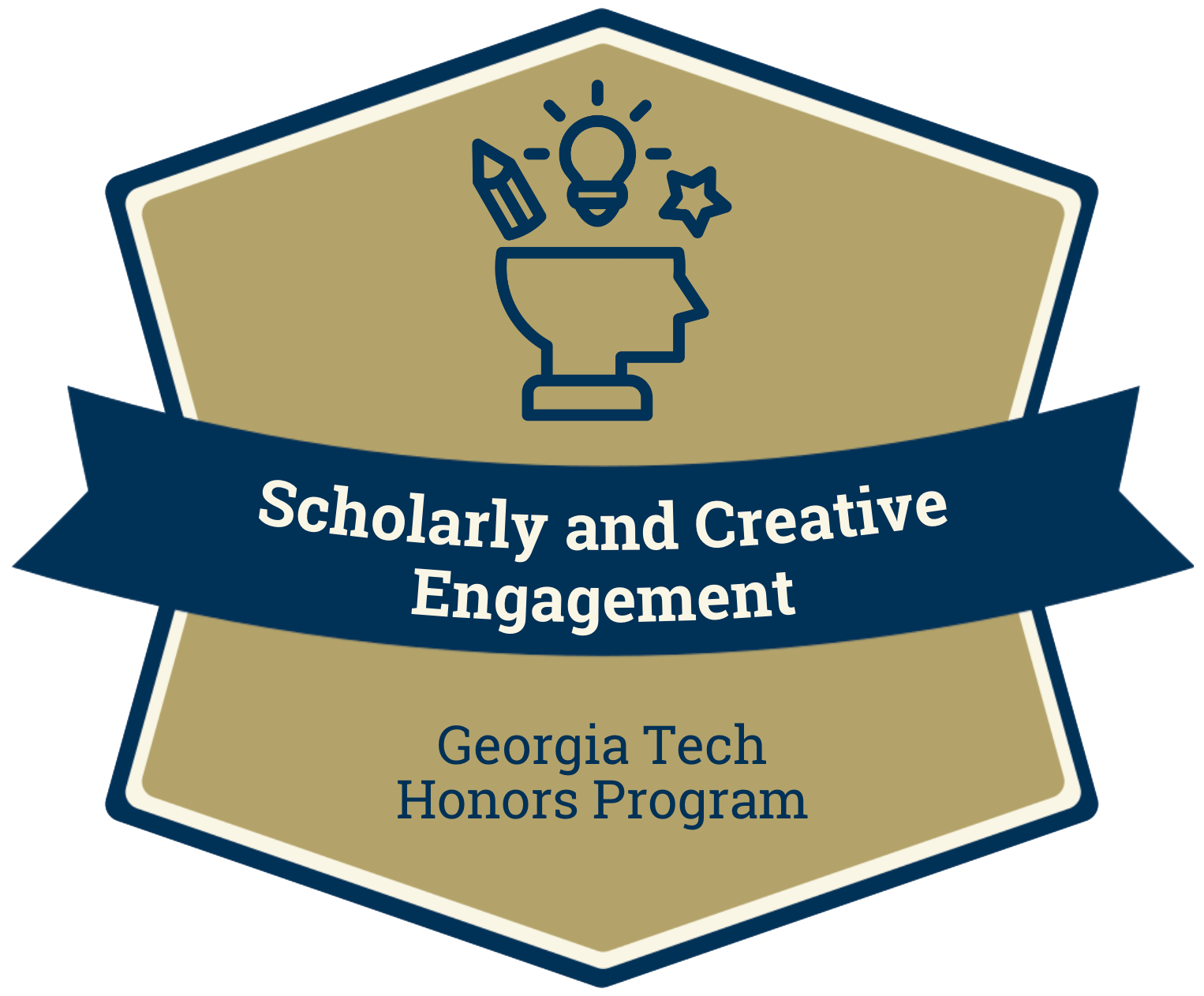 Scholarly and Creative Engagement badge