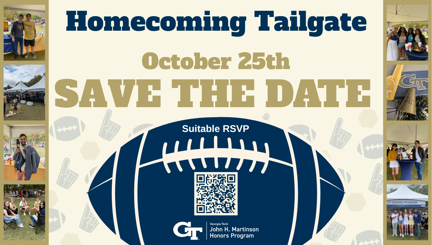 Ad for the JMHP Homecoming tailgate